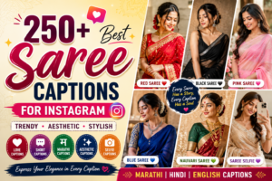 Best Saree Captions for Instagram