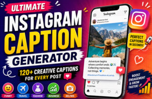 😊✨Instagram Caption Generator – 📸120+ Creative Instagram Caption Ideas for Every Post