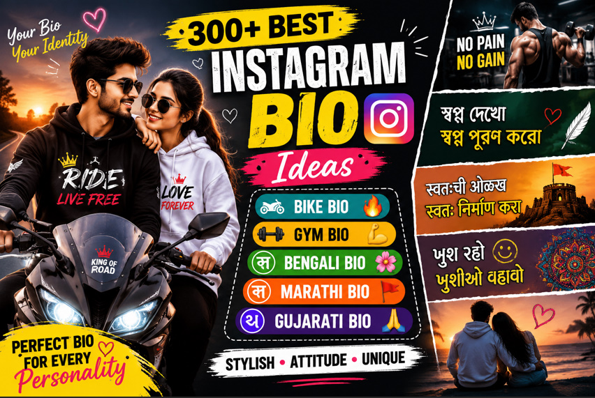 Best Instagram Bio Ideas for Bike Lovers