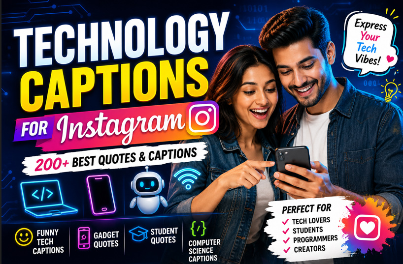 Technology Captions For Instagram
